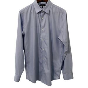 Banana Republic Slim Fit Dress Shirt Mens M Light Blue Button Down